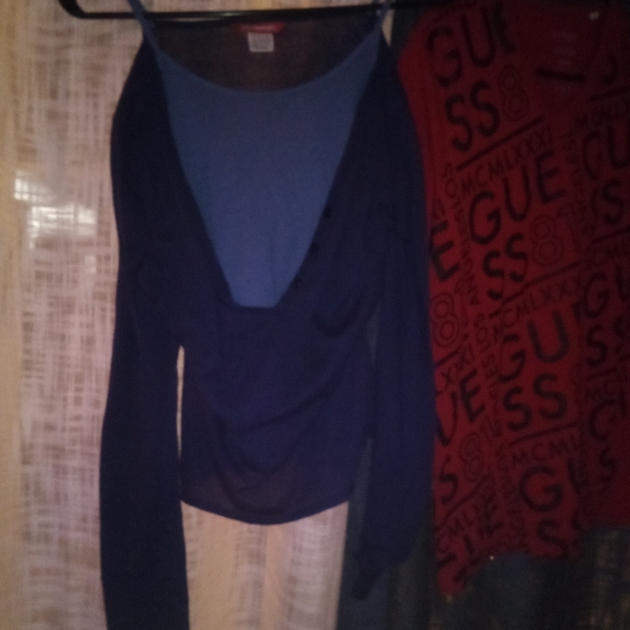 Light and dark blue pretty cat with a built in Pink House - Picture 3 of 3